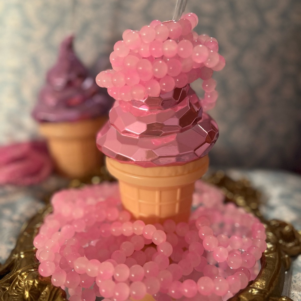 Pink Cotton Candy Bracelets